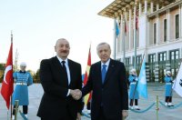 Əliyev və Ərdoğan İğdır-Naxçıvan qaz kəmərinin açılış mərasimində iştirak etdilər