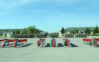 Azərbaycan Ordusunda andiçmə mərasimləri keçirildi