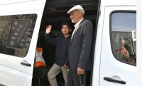 Ağdamın Kəngərli kəndinə növbəti köç karvanı yola salındı