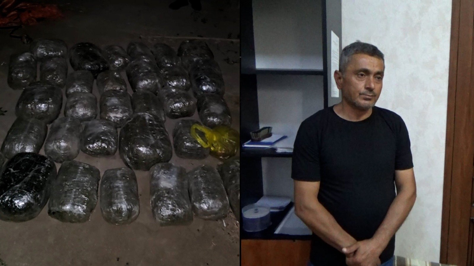 DİN BNMİ Pirallahıda əməliyyat keçirdi - 42 kq narkotik vasitə aşkar olundu