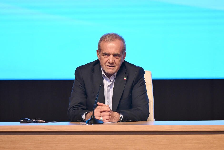 İran Prezidenti Məsud Pezeşkian Azərbaycana səfərə gəlib